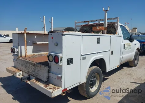 2004 Ford F350 Srw Super Duty из США, поврежденный, VIN 1FDSF30L44EB03316